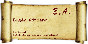 Bugár Adrienn névjegykártya